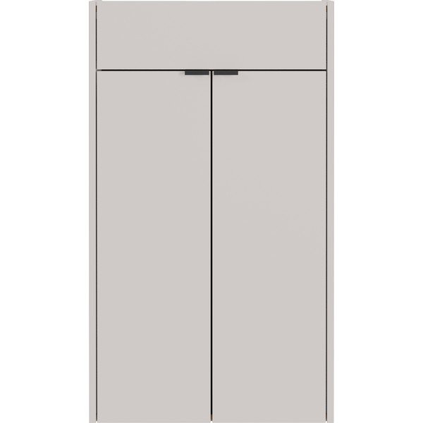 Krémovobiela závesná skrinka 56x97x22 cm Ameca – Germania-image-2