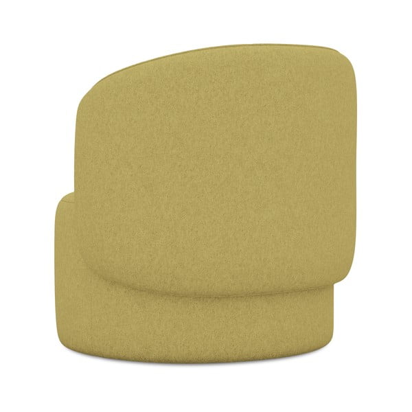 Kreslo v horčicovej farbe Ipo – Makamii-image-3