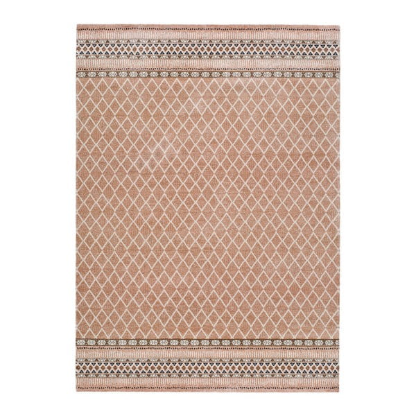 Ružový koberec vhodný aj do exteriéru Universal Sofie Pink Marro, 80 × 150 cm