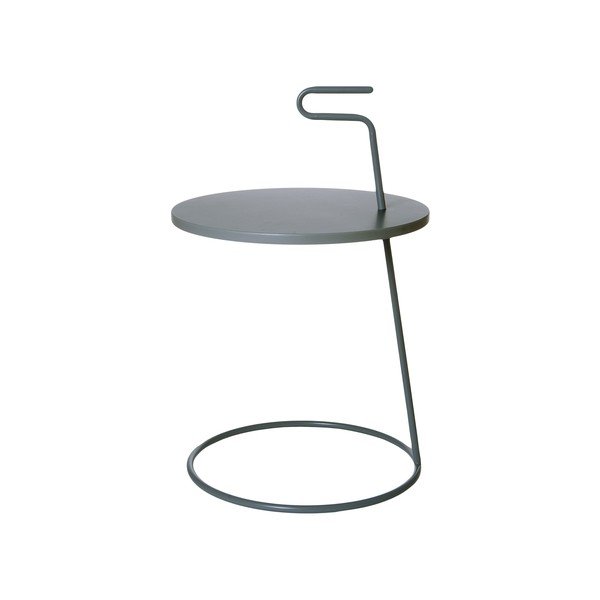 Odkladací stolík Serves Dark Grey