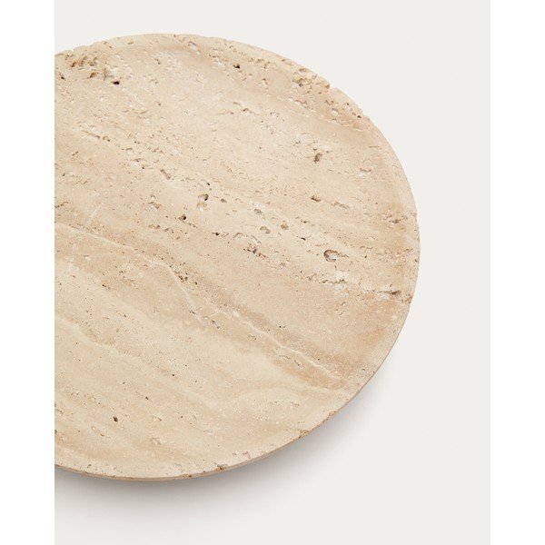 Kamenná dekoratívna tácka ø 18 cm Madlena – Kave Home-image-4