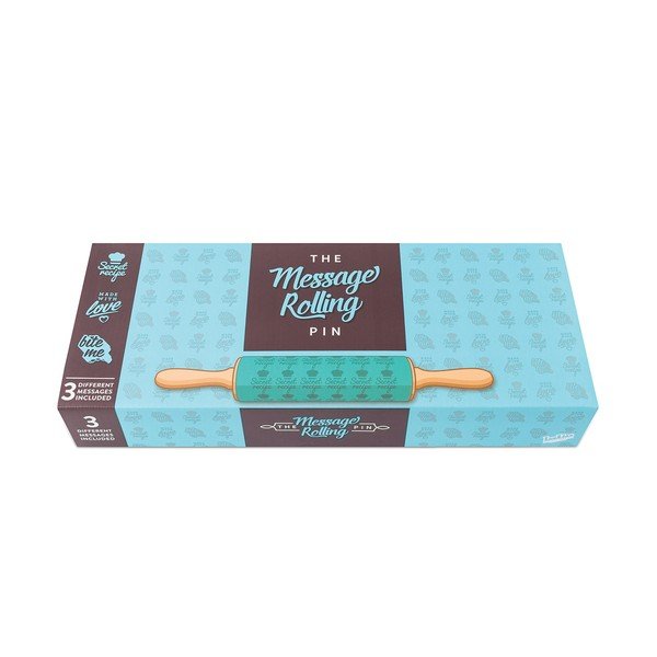 Valček na cesto s výmennými vzormi Message Rolling-image-1