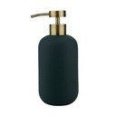 Antracitovosivý keramický dávkovač mydla 200 ml Lotus – Mette Ditmer Denmark