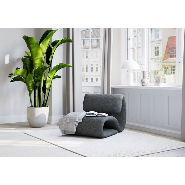 Tmavosivé kreslo DAN-FORM Denmark Dubna-image-1