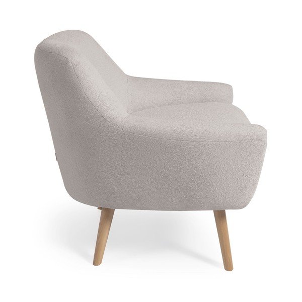 Sivé kreslo Candela - Kave Home-image-3