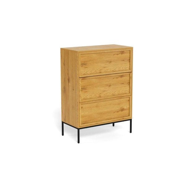 Komoda v dekore duba v prírodnej farbe 80x110x40 cm Palmdale – Actona