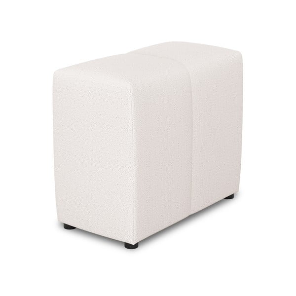 Biela opierka k modulárnej pohovke Rome - Cosmopolitan Design