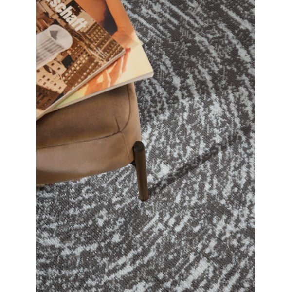 Sivo-krémový okrúhly koberec ø 120 cm Gloria Cavallo – Hanse Home-image-3