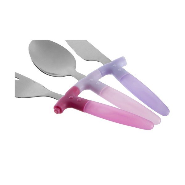 3-dielna sada detského príboru z nerezovej ocele Premier Housewares Rainbow-image-3