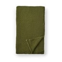 Zelená bavlnená deka 150x200 cm Jaipur Chunky Waffle – Pineapple Elephant