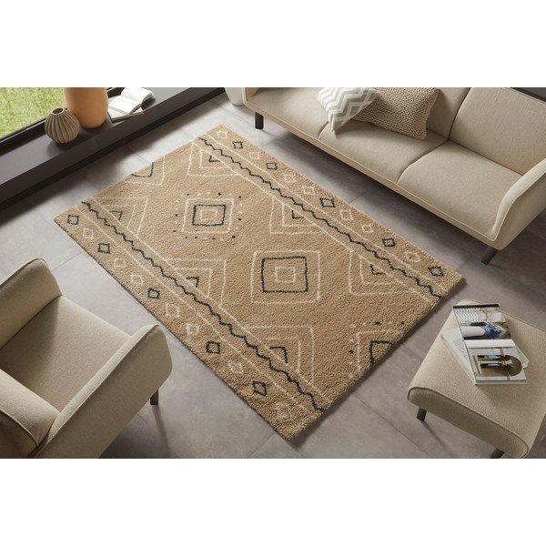 Béžový koberec Mint Rugs Disa, 120 x 170 cm-image-3
