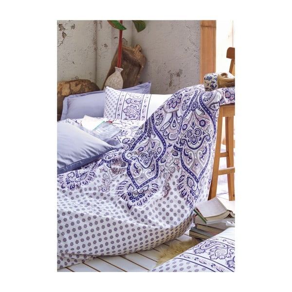 Bavlnené obliečky na dvojlôžko Vesta, 200 × 220 cm-image-1