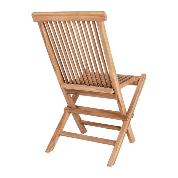 Drevené záhradné stoličky v súprave 2 ks v prírodnej farbe Toledo – House Nordic-image-4