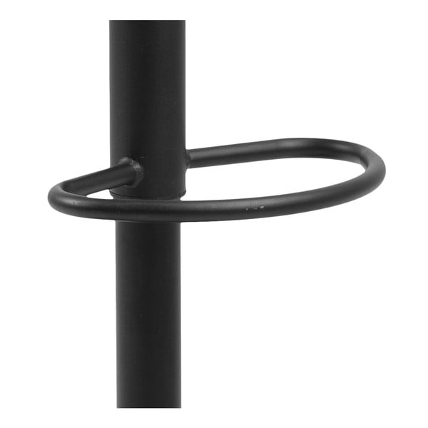 Zelená čalúnená barová stolička s nastaviteľnou výškou (výška sedadla 62 cm) Finch – Actona-image-2