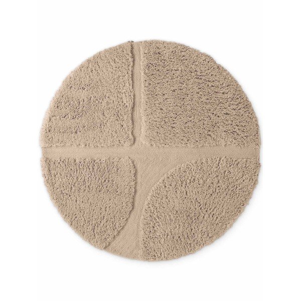 Béžový ručne tkaný okrúhly koberec ø 160 cm Lambeth Jasper – Ted Baker