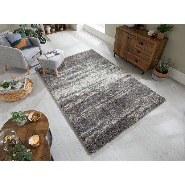 Sivý koberec Flair Rugs Reza, 160 x 230 cm-image-4