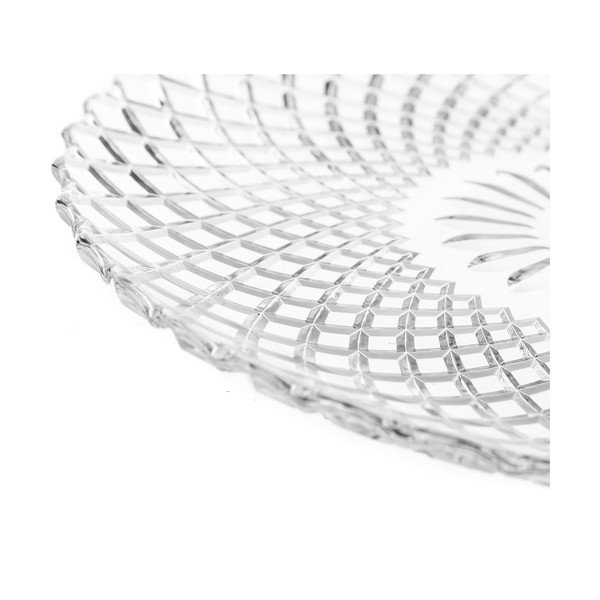 Sklenený tanier Unimasa Harlequin, priemer 25,5 cm-image-1