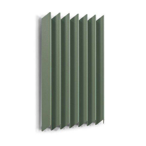 Sivozelený kovový nástenný vešiak 29 cm Sensu – Spinder Design-image-2