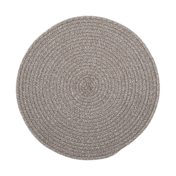 Hnedé prestieranie s prímesou bavlny Tiseco Home Studio, ø 38 cm