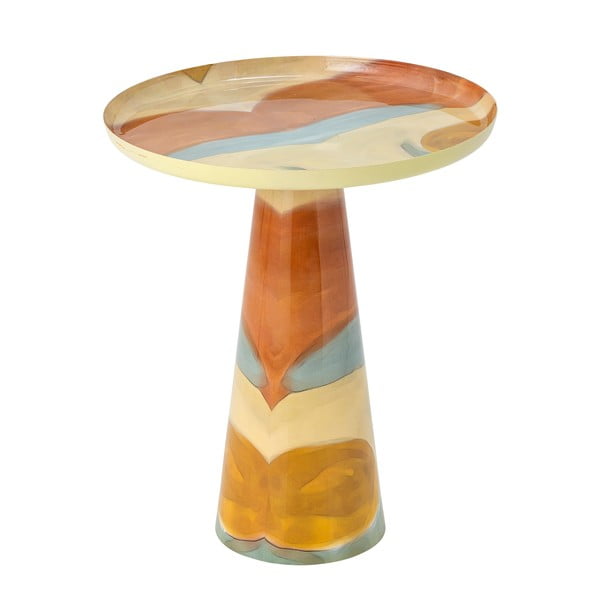 Kovový okrúhly odkladací stolík ø 45,5 cm Brooke – Bloomingville-image-2