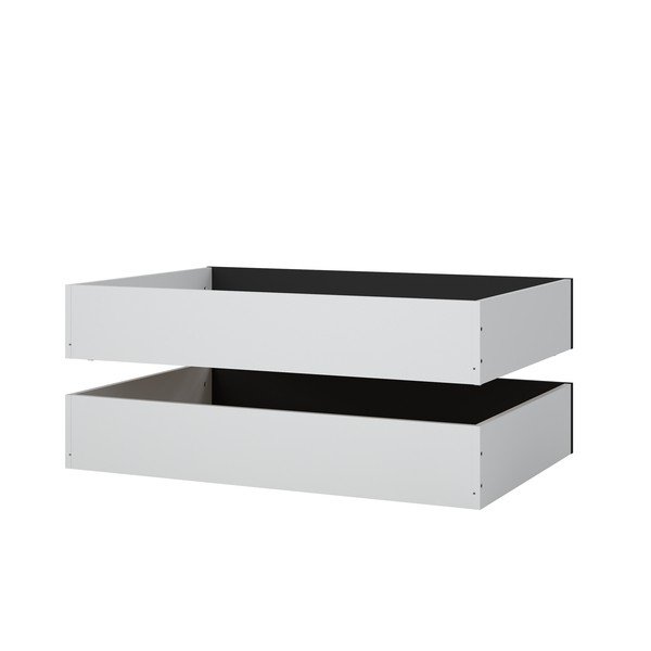 Čierne zásuvky pod posteľ v súprave 2 ks 90x190/140x190 cm Naia – Tvilum-image-4