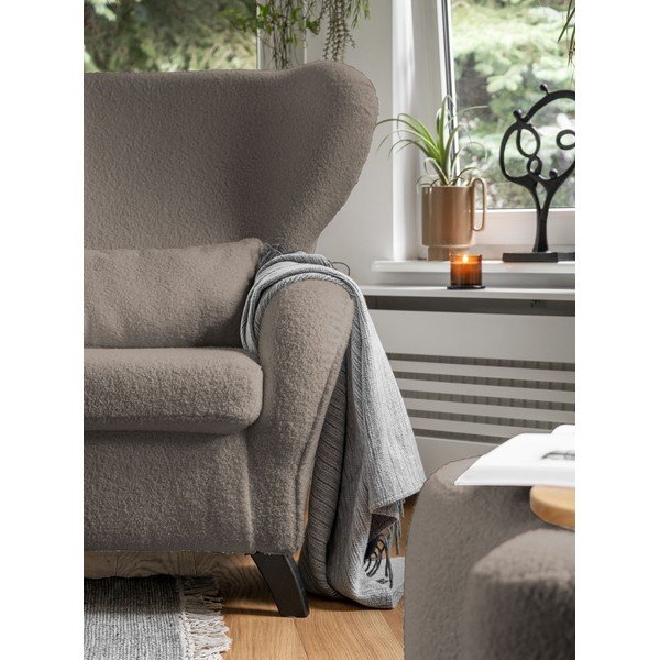 Hnedé kreslo ušiak Miuform Miuf-image-3