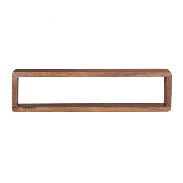 Sada 3 nástenných políc z masívneho sheeshamového dreva Skyport BOHA-image-3