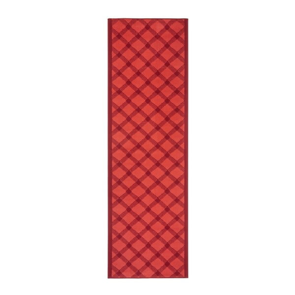Červený behúň Hanse Home Basic, 80 × 300 cm