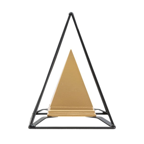 Kovová soška v zlatom dekore Mauro Ferretti Piramid-image-2