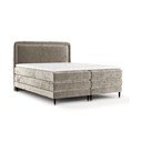 Svetlohnedá boxspring posteľ 140x200 cm Dove – Maison de Rêve
