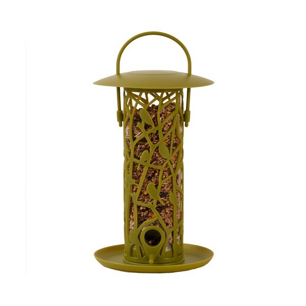 Žltozelené závesné kŕmidlo na semená Esschert Design Chiff Chaff-image-1