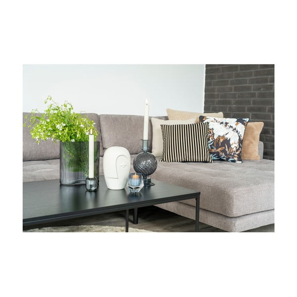 Krémovobiela keramická váza (výška  19,5 cm) Face – House Nordic-image-2