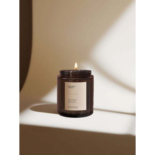 Vonná sójová sviečka doba horenia 40 h Slavic Edition: #64 Sequoia, Eben and Cedar – Perfumed Prague-image-1