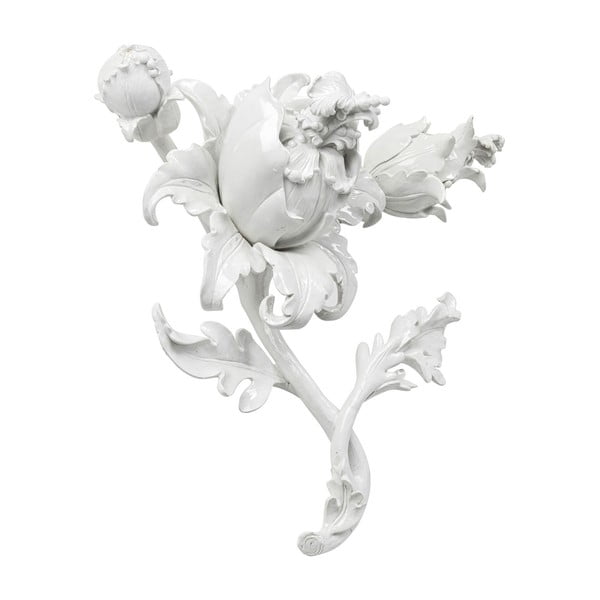 Biela nástenná dekorácia Kare Design Parrot
