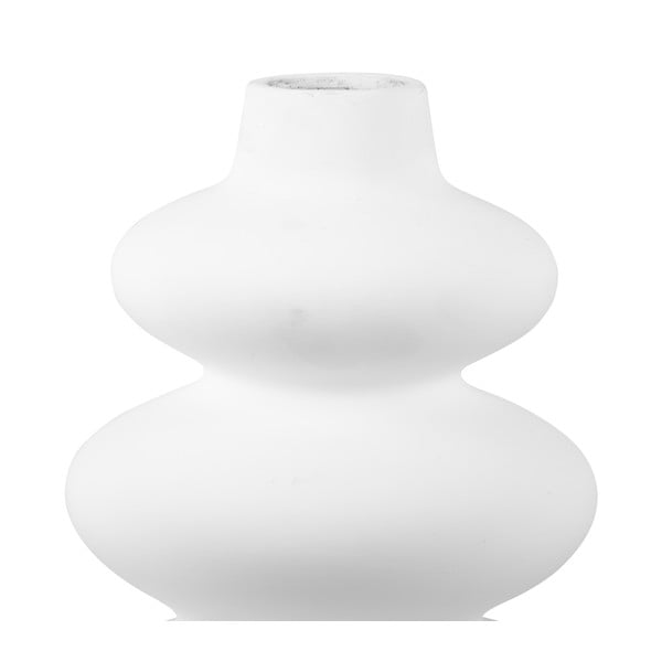 Biela keramická váza Karlsson Circles, výška 19,4 cm-image-3