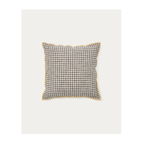 Obliečka na vankúš s prímesou ľanu 45x45 cm Airi – Kave Home-image-3