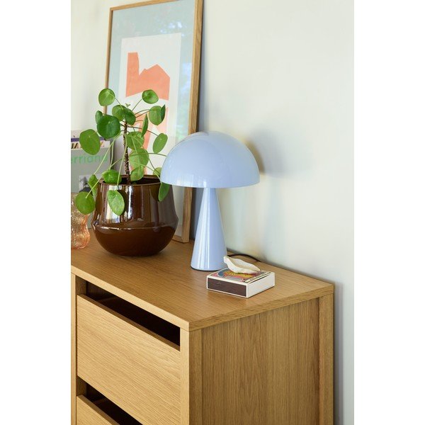 Modrá stolová lampa (výška  34 cm) Mush – Hübsch-image-1