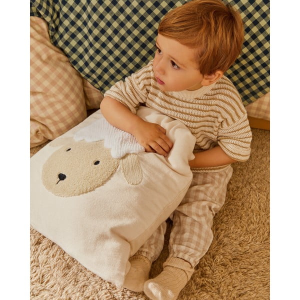 Bavlnená detská obliečka na vankúš 45x45 cm Milu – Kave Home-image-1