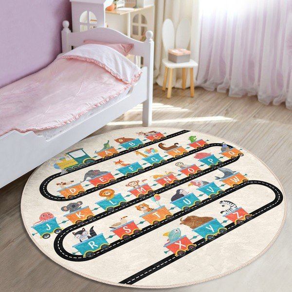 Detský koberec ø 120 cm Comfort – Mila Home-image-1