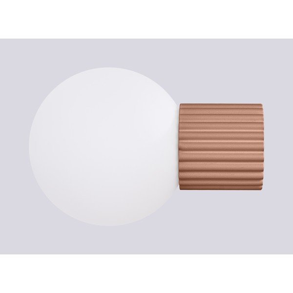 Svetlohnedé nástenné svietidlo ø 12 cm Orbital – Sollux-image-4