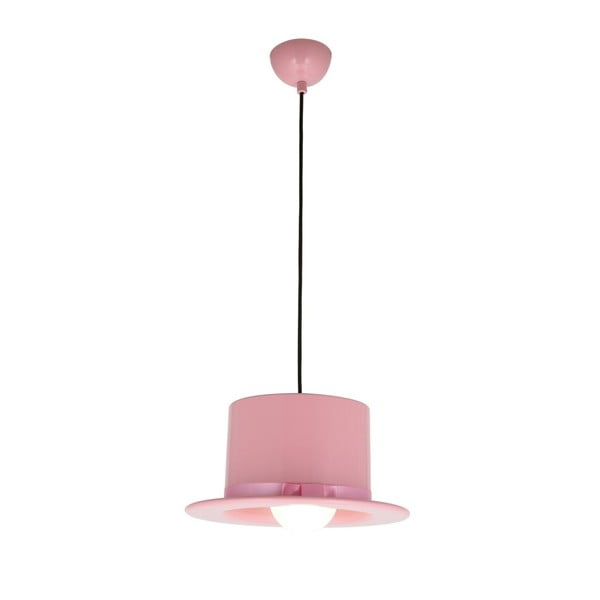 Ružové závesné svietidlo Avoni Lighting Chapeau Modern