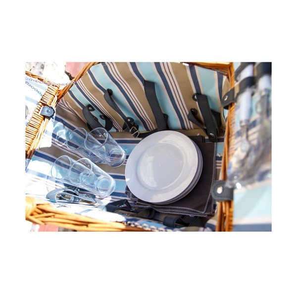 Piknikový set Wicker pre 4 ľudí-image-4