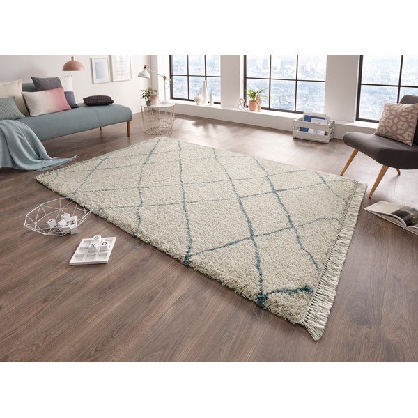 Sivý/krémovobiely koberec 120x170 cm Bertha – Hanse Home-image-1
