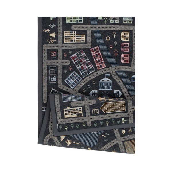 Čierny obojstranný detský koberec Narma Ülejõe, 160 x 230 cm-image-3