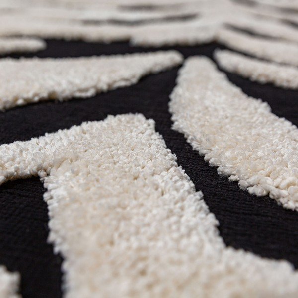 Čierno-biely koberec 200x300 cm Esra Zebra – Flair Rugs-image-2