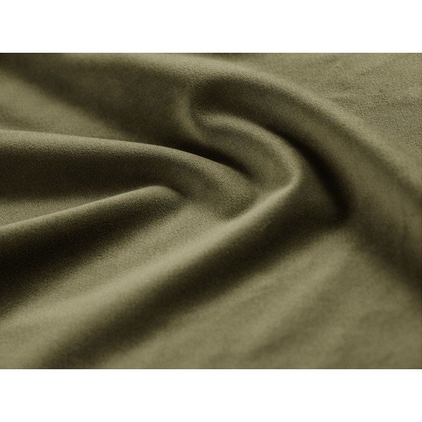 Khaki zamatová modulárna rohová pohovka (pravý roh/s leňoškou) Jodie – Micadoni -image-3