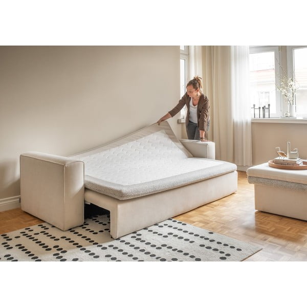 Béžová rozkladacia pohovka 237 cm Wilson – Miuform-image-3