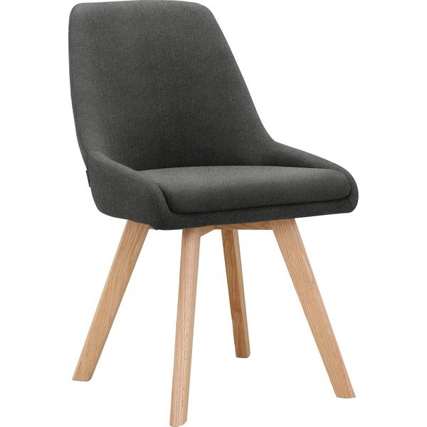 Tmavosivá jedálenská stolička Rudi – Støraa