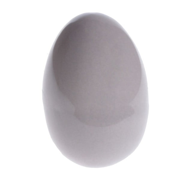 Sivá keramická dekorácia Ewax Egg