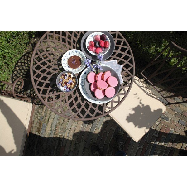 Okrúhly záhradný jedálenský stôl ø 70 cm - Esschert Design-image-2